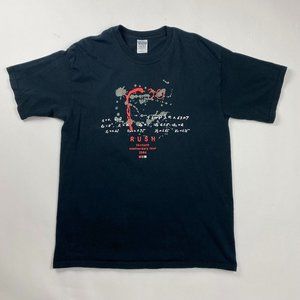 RUSH "R30" 2004 Thirtieth Anniversary Tour Concert t-shirt Vintage Band Tee Y2K